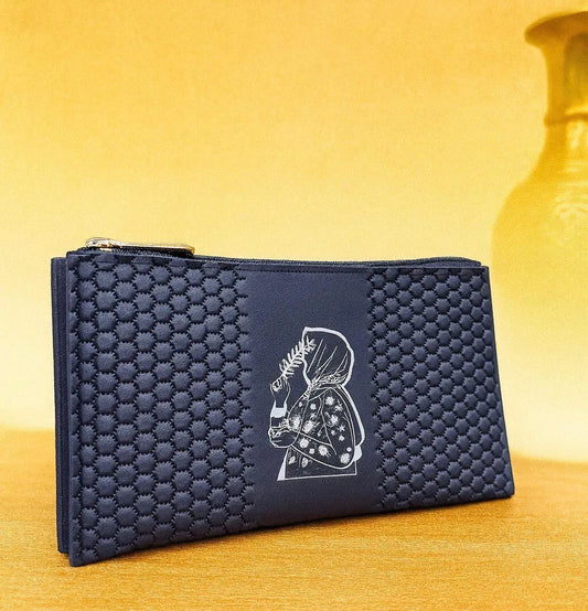 Women's PU Leather Plain Wristlet