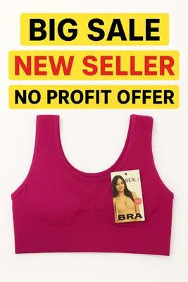 Nylon Plain Light Weight Sports Bra