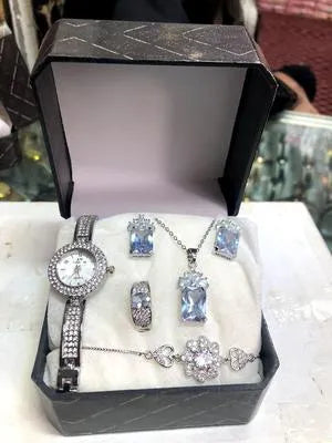 Women’s Luxury Jewellery & Watch Gift Set