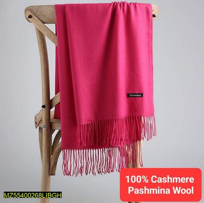 Women's Cashmere Plain Shawl