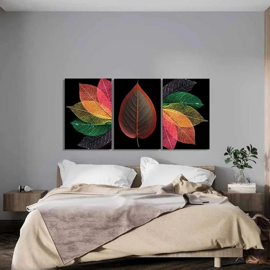 Translucent Leaf Triptych
