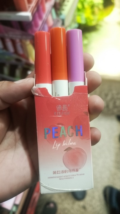 3 In 1 Shijing Peach Lip Balm