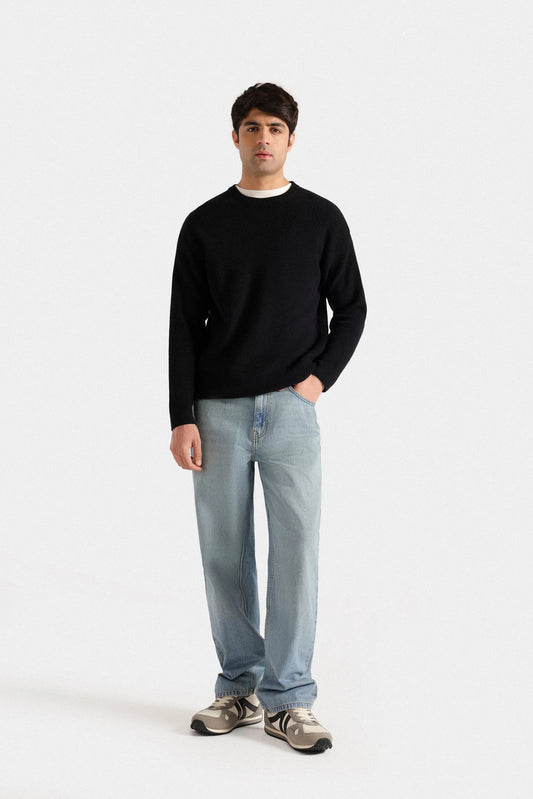 Basic Ribbed Sweater